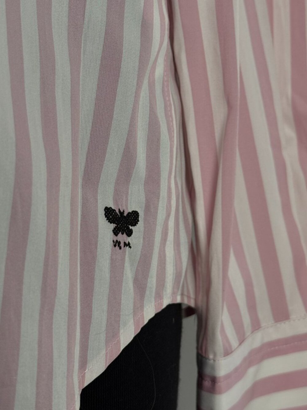 Weekend Max Mara Pink and White Striped Shirt - Picture 5 of 6
